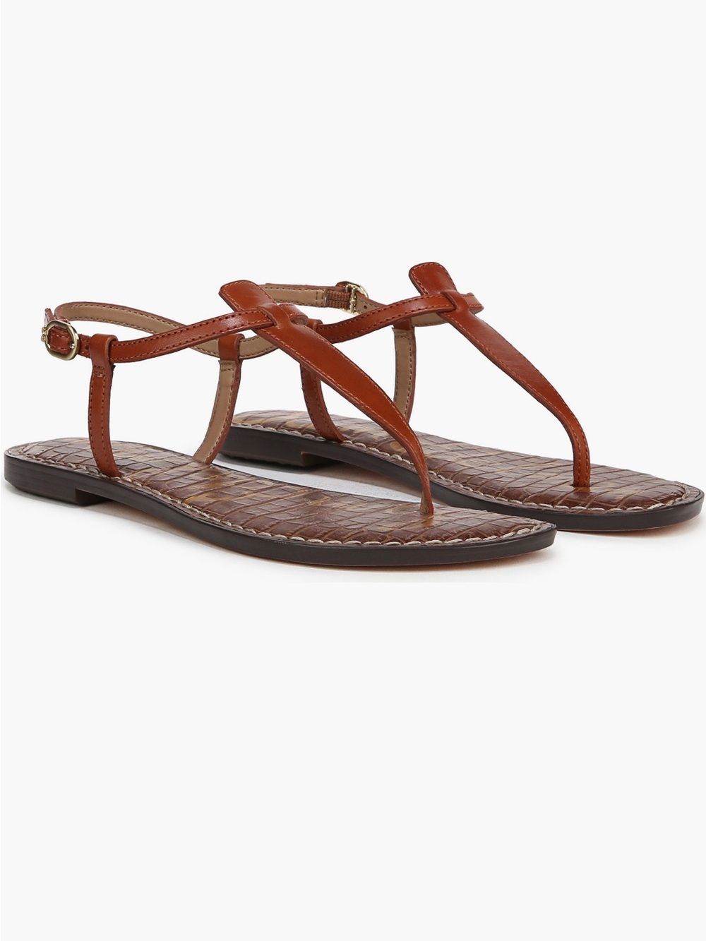 Sam Edelman Women’s Gigi Sandal Kona Brown New Sz 6.5 NWB